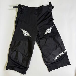 Mission RH CSX Hockey Pants Junior Small Black Excellent Roller Inline Hockey